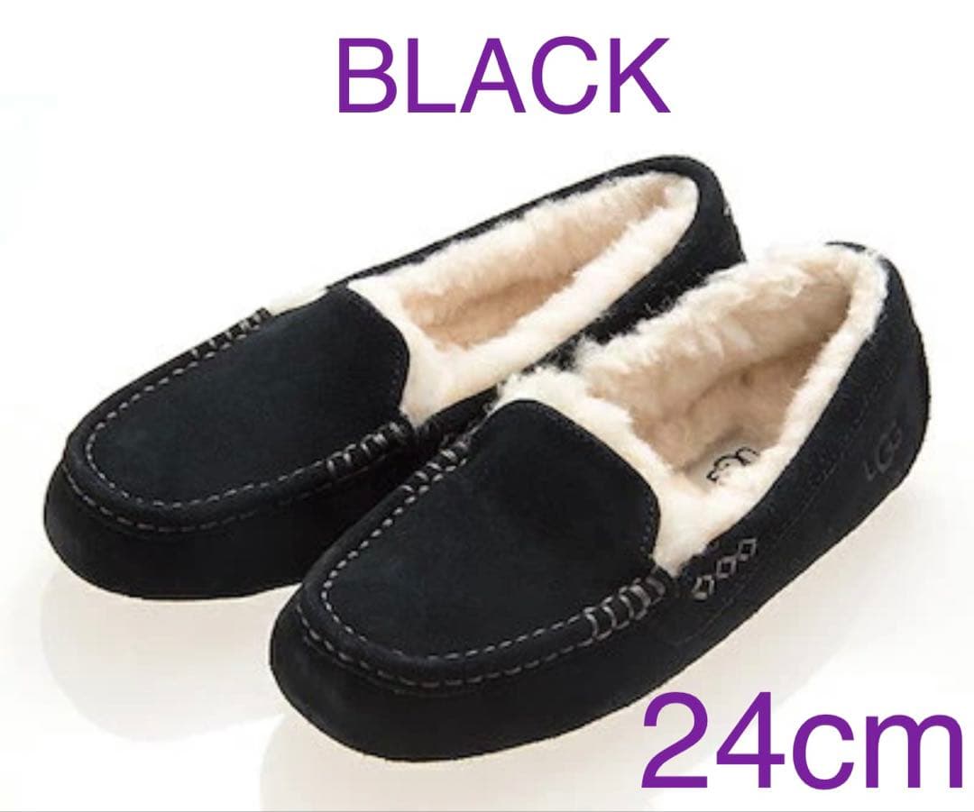 新作 ❤️ ウォータープルーフ UGG アンスレー モカシン ブラック 24cm 楽天市場】アグ モカシン アンスレー レディース 正規品 モカシン