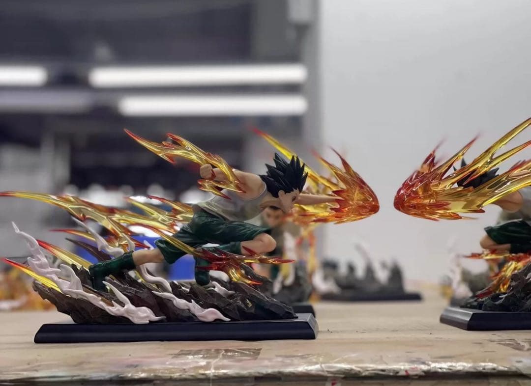 hunter×hunter ゴン·フリークス ガレージキット ガレキスタチュー