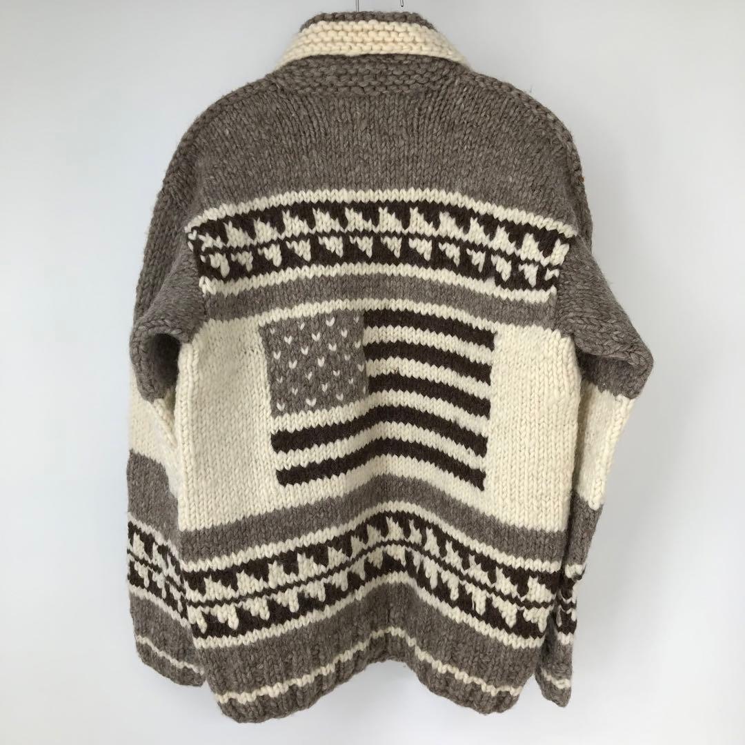 ハンティングワールド カウチンセーター M ウール100 カナダ製 - メルカリ