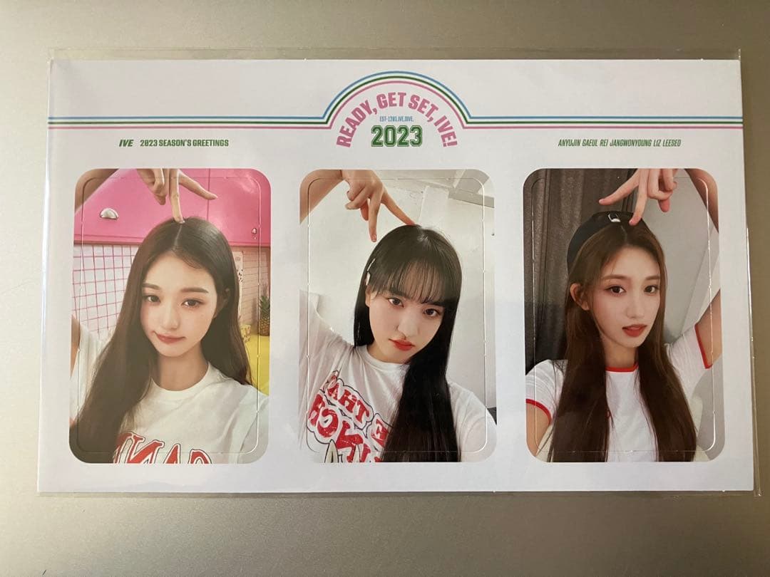IVE 2023 シーグリ スタシ 特典 トレカ ウォニョン リズ イソ - メルカリ