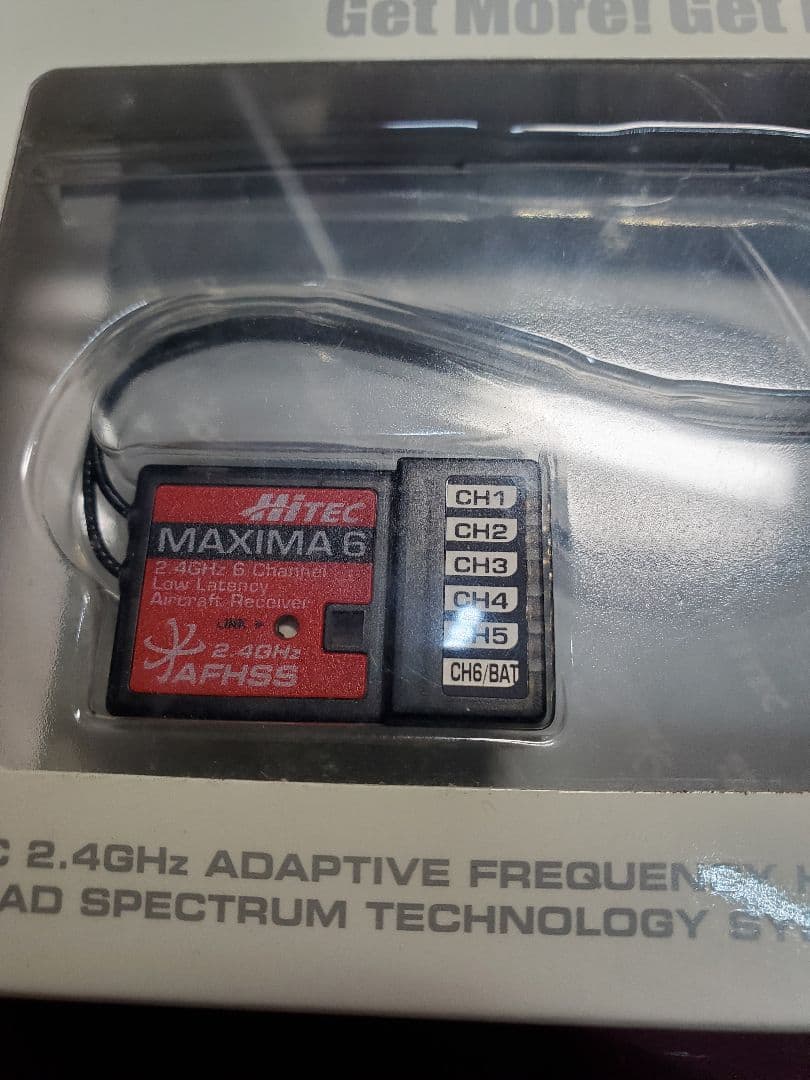 希少　未使用　ハイテック受信機　マキシマ6 Hitec MAXIMA6　純正品 AFHSS 2.4GHz 受信機 | Hitec Multiplex Japan Inc.