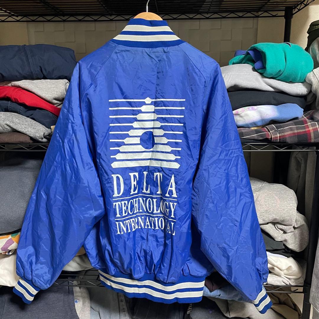 USA 製80s'-90s'DeLONGデロング ナイロンスタジャンUSA L - メルカリ