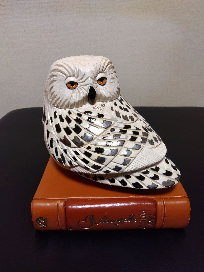 アーテサニアリンコナダ　白フクロウ　置物　ウルグアイ　陶器 楽天市場 | リンコナダ - ウルグアイ製動物陶器置物、アーテサニア