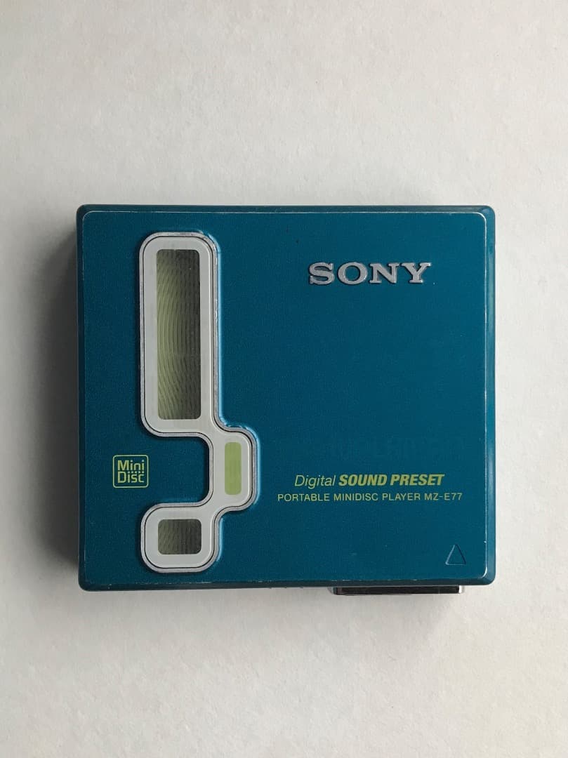 SONY MDウォークマン MZ-E77 動作品 + リモコン + 巾着袋 - メルカリ