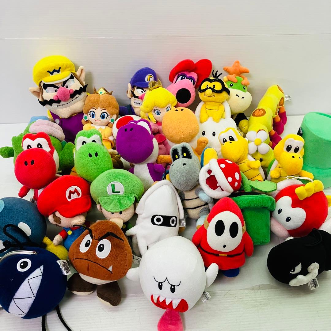 スーパーマリオ」ぬいぐるみ 29個 大量 まとめセット - メルカリ