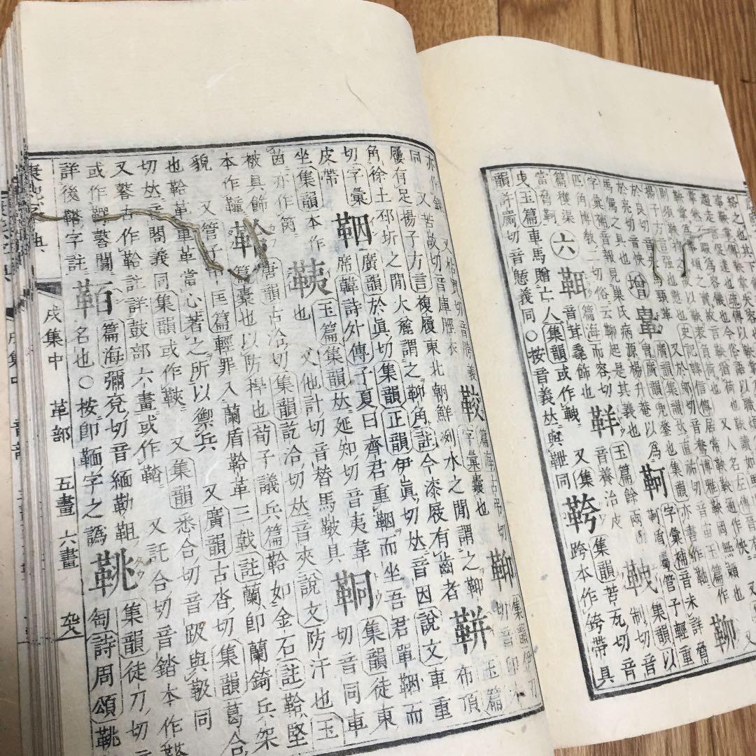 0918 康熙字典 こうきじてん 戍集中(戌集中)　発行不明