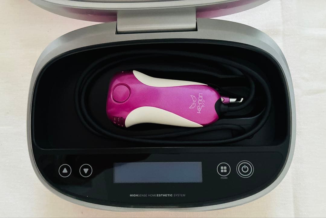 光脱毛器 KE-NON ケノン Ver.6.2 ピンク カートリッジ付き - メルカリ