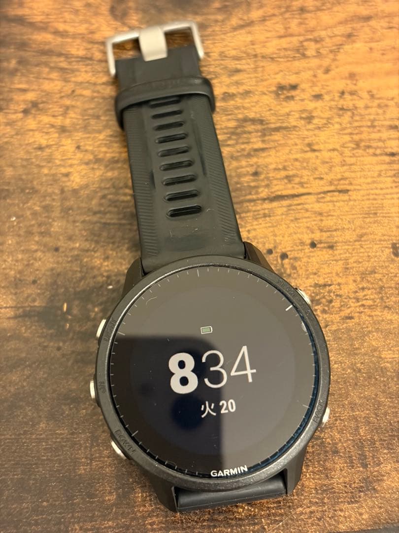 GARMIN fore runner 955J（ジャンク） ジャンク】GARMIN FORERUNNER 955 DUAL POWER GPSランニングウォッチ