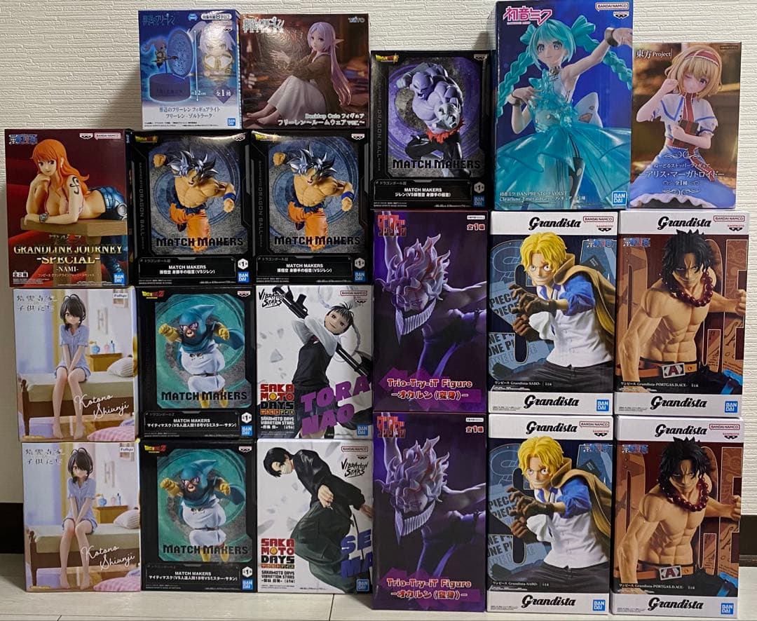 日本漫画 アニメ フィギュア まとめ売り 20点 - メルカリ