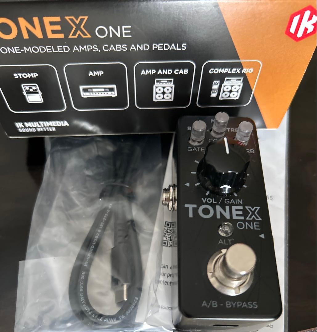 IK Multimedia TONEX ONE ギターエフェクター　初期化済 Amazon.co.jp: IK Multimedia(アイケーマルチメディア) TONEX One