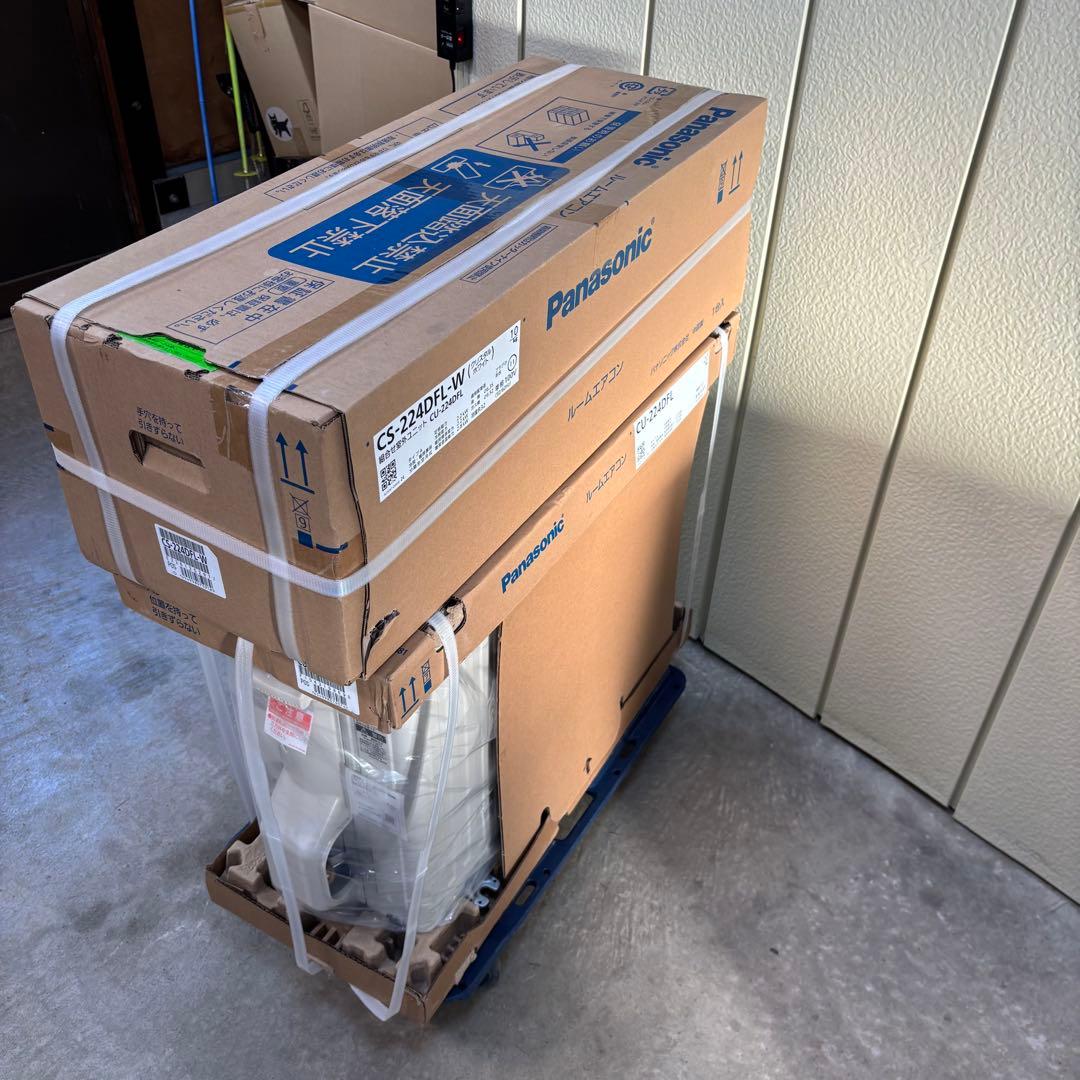 ⭕️ 新品未使用　パナソニックエアコン　2.2kw 主に6畳用
