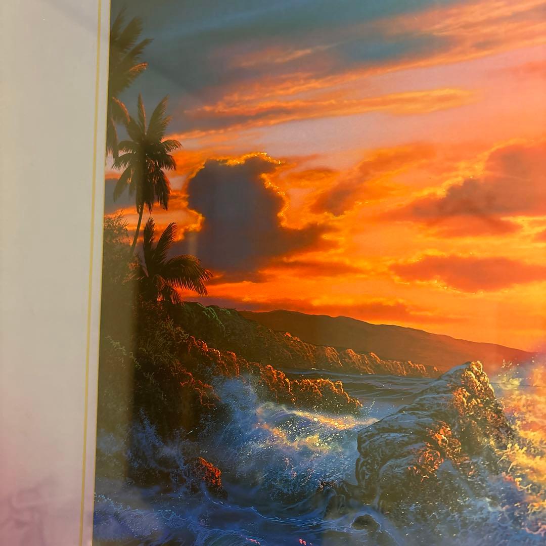 ラッセン アイランドロマンス ISLAND ROMANCE ポスター 額入り - メルカリ