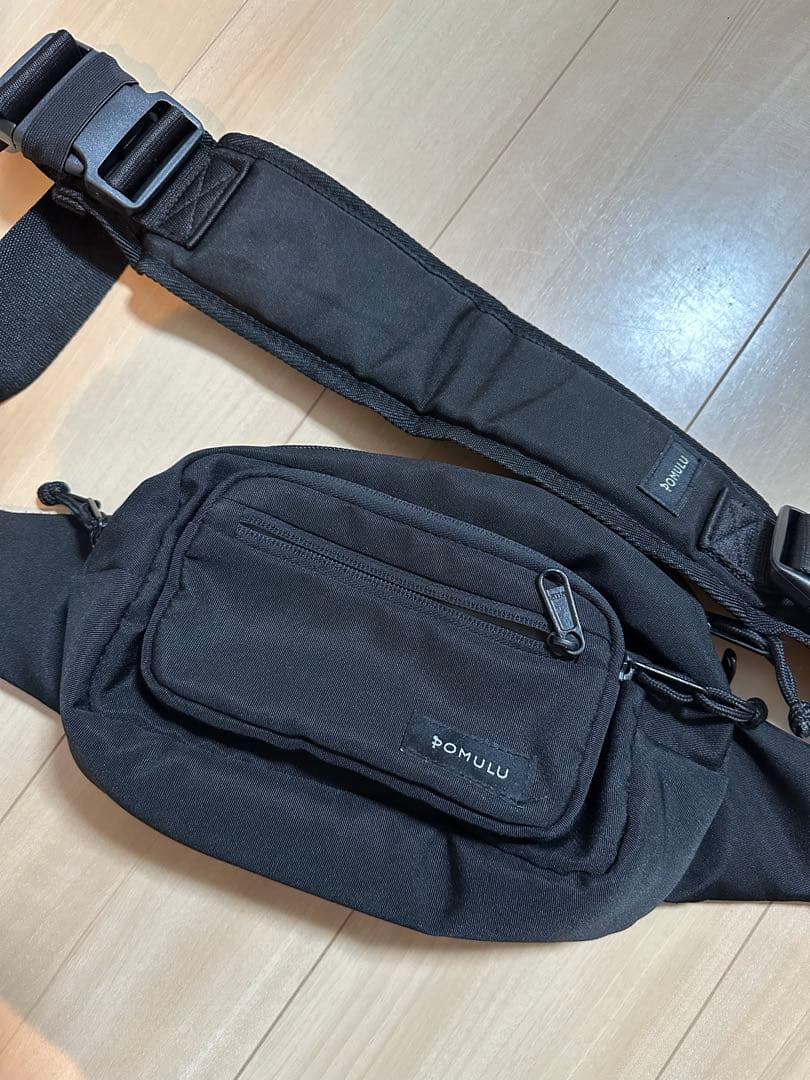 POMULU ブラック ヒップシート　ポムル ポムル(POMULU)ヒップシートショルダーバッグ【カジュアルブラック】6