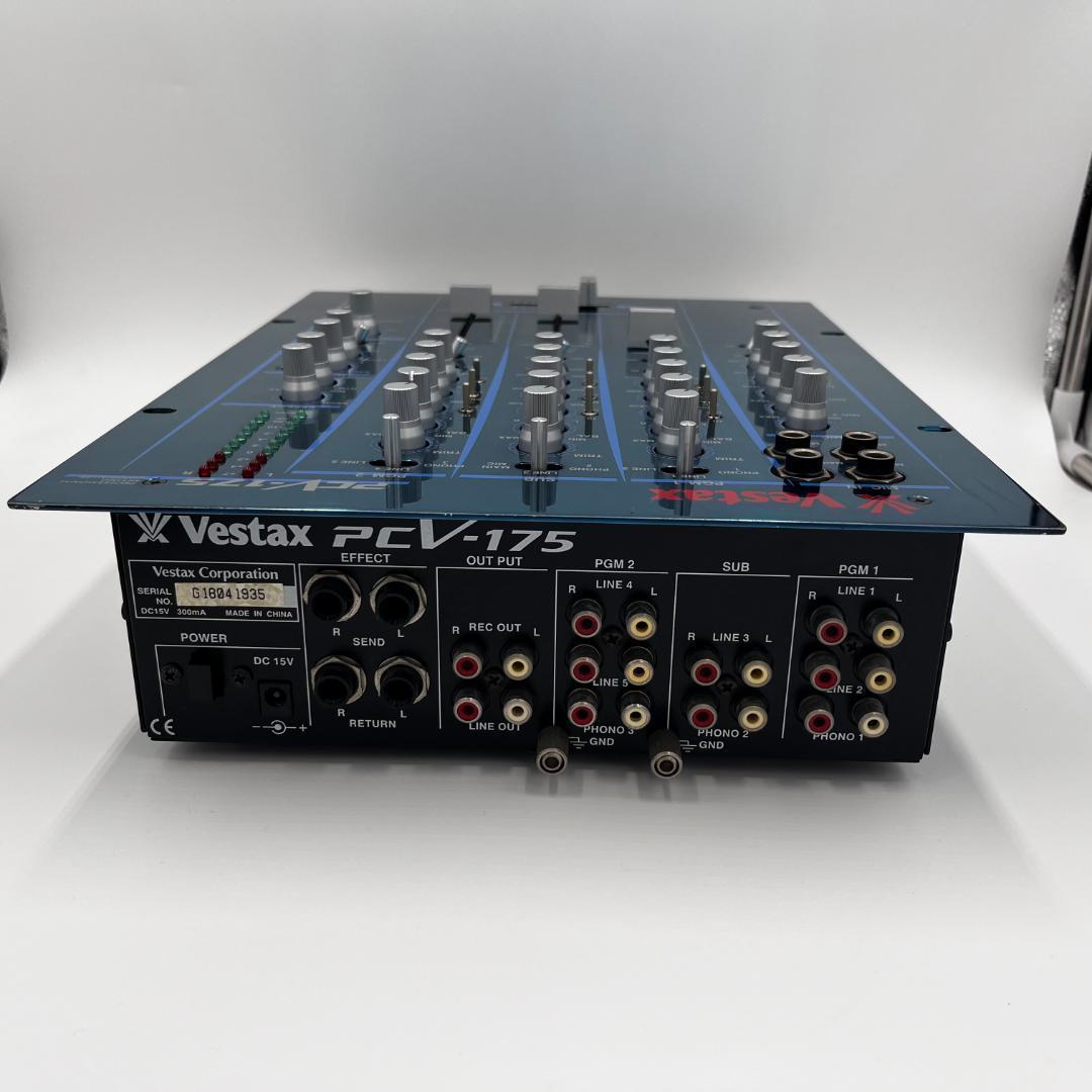 Vestax PCV-175 3 系統 ミキサー 音出し確認 - メルカリ