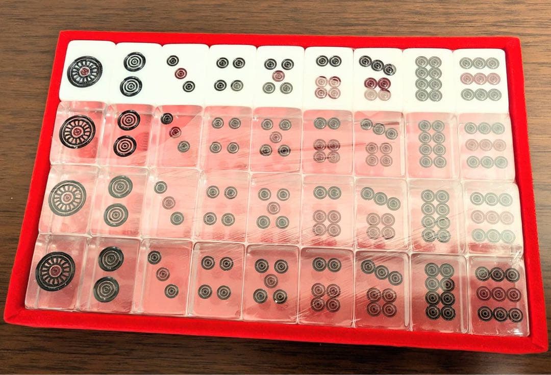 未使用 【アカギ鷲巣麻雀牌】 ①フィルム破れ2箇所 - メルカリ