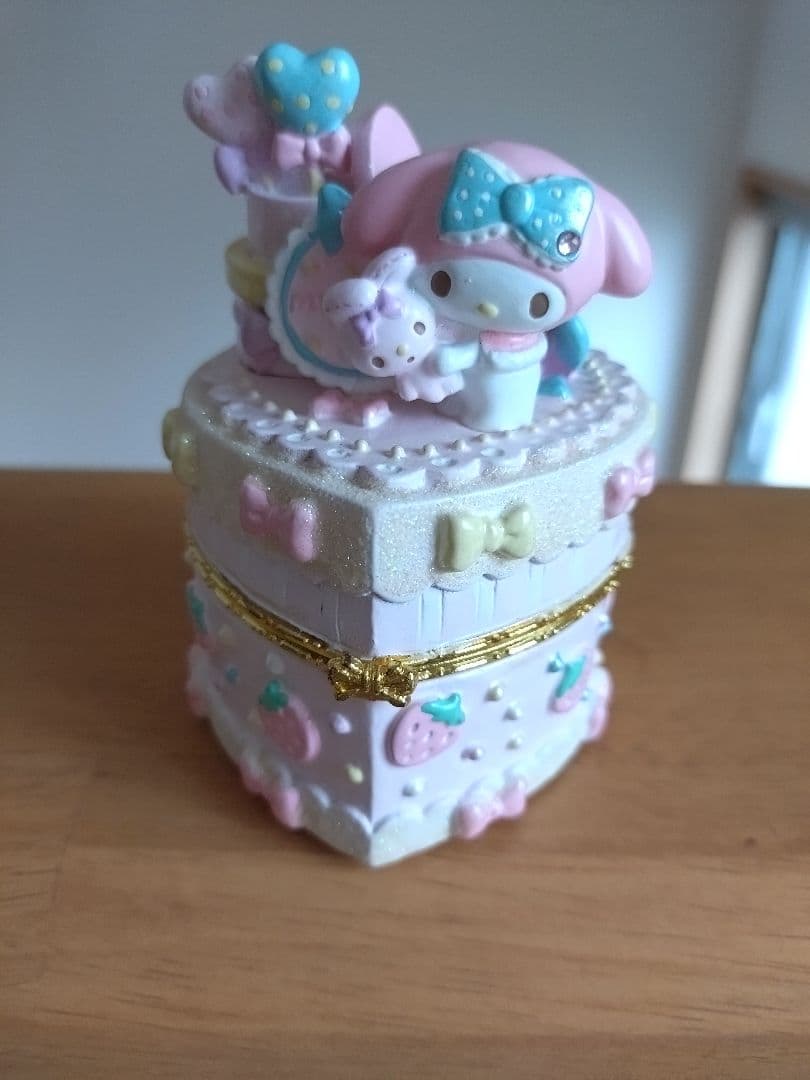 マイメロ　小物入れ　新品　レア　インテリア　ケース サンリオ マイメロディ バニティケース 収納ボックス 小物入れ