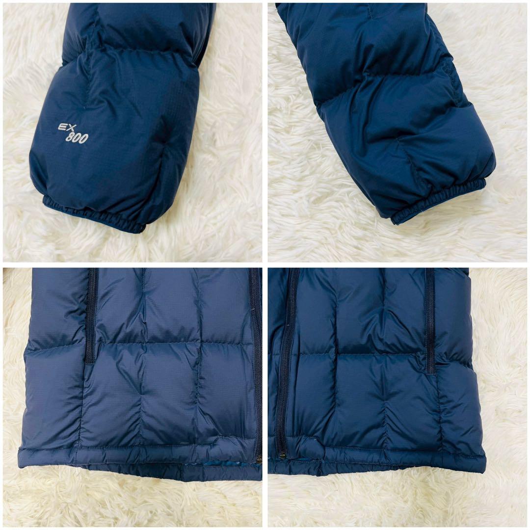 モンベル ネージュダウンパーカ スタッフバッグなし L ネイビー - メルカリ