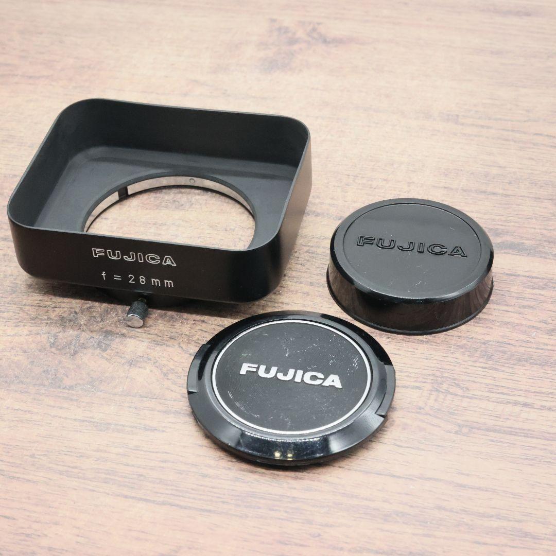 EBC FUJINON・SW 28mm F3.5 後期型 《純正レンズフード付》