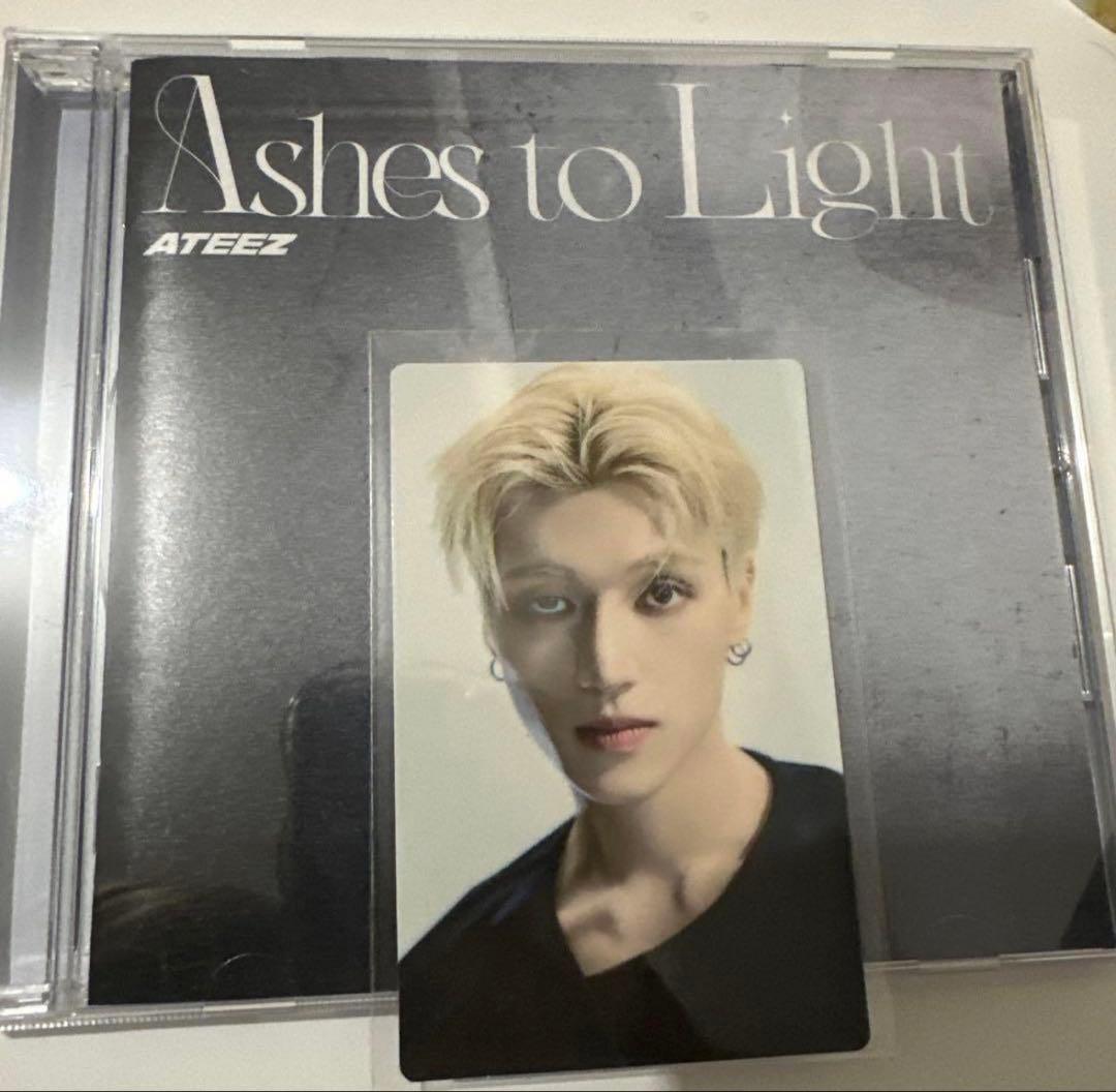 ATEEZ Ashes to Light 通常盤 ウヨン トレカ付 - メルカリ