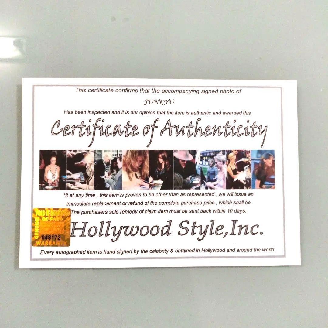 セール…ジュンギュ直筆サイン入り2Lサイズ写真…JUNKYU…TREASURE