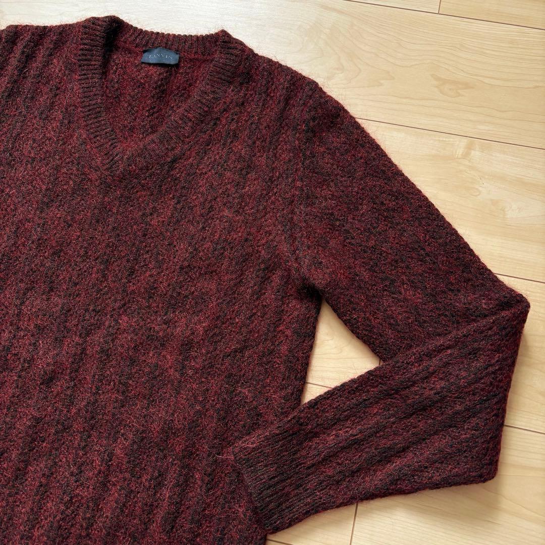 月末特価【極美品】ルカ期 LANVIN ニット モヘア S archive 月末特価【極美