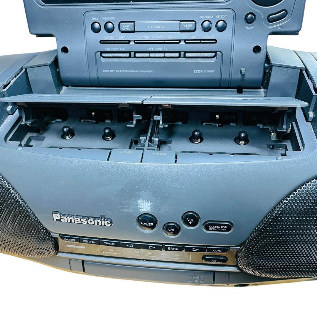 Panasonicパナソニック RX-DT707 コブラトップ CDラジカセ - メルカリ