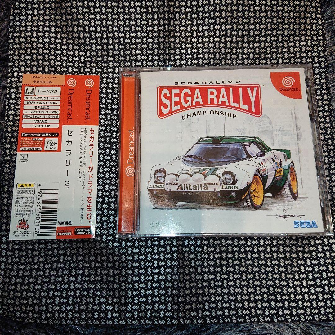 美品】ドリームキャスト用ソフト セガラリー2 - メルカリ