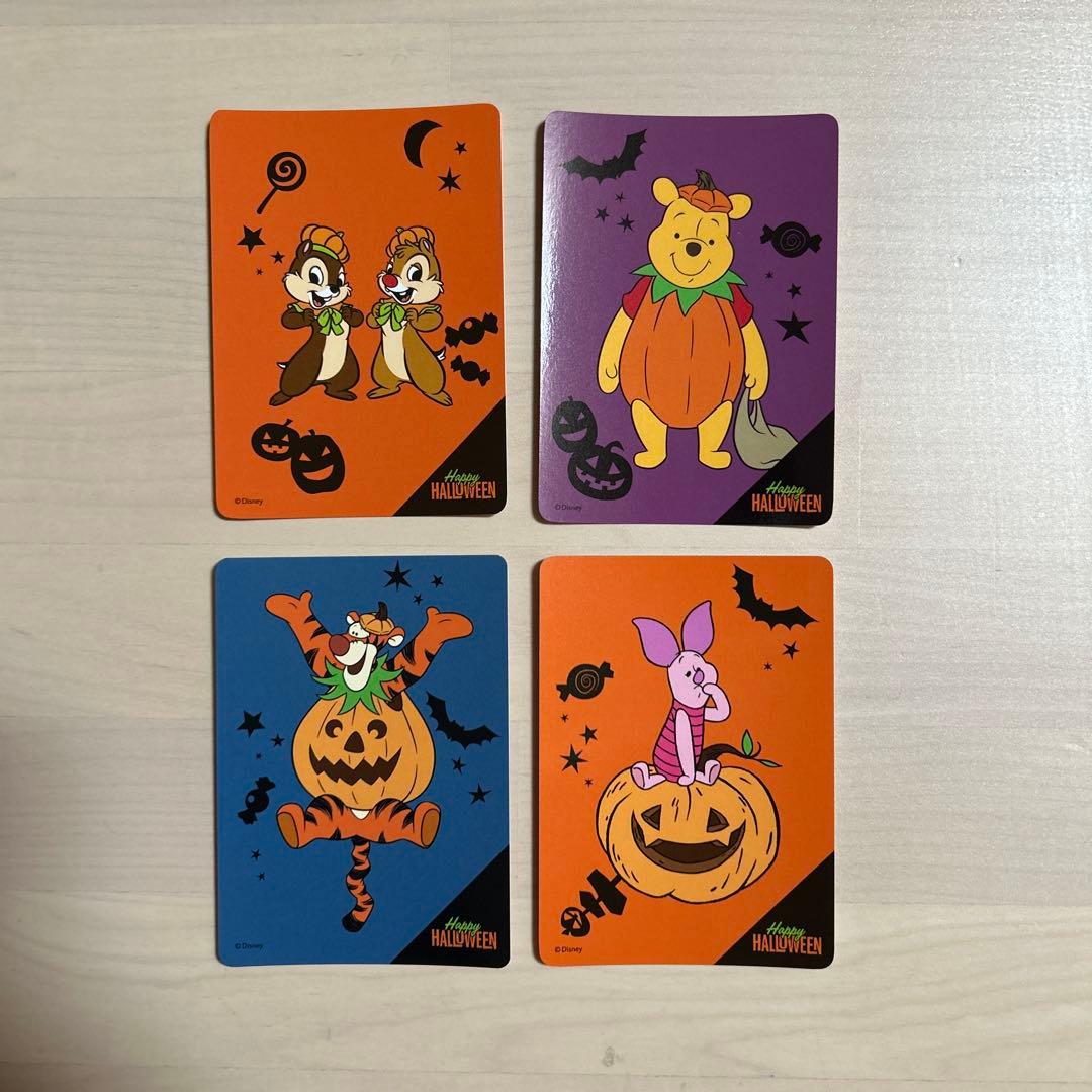 ディズニーストア じゃんけんあいこカード ハロウィン 4枚 - メルカリ