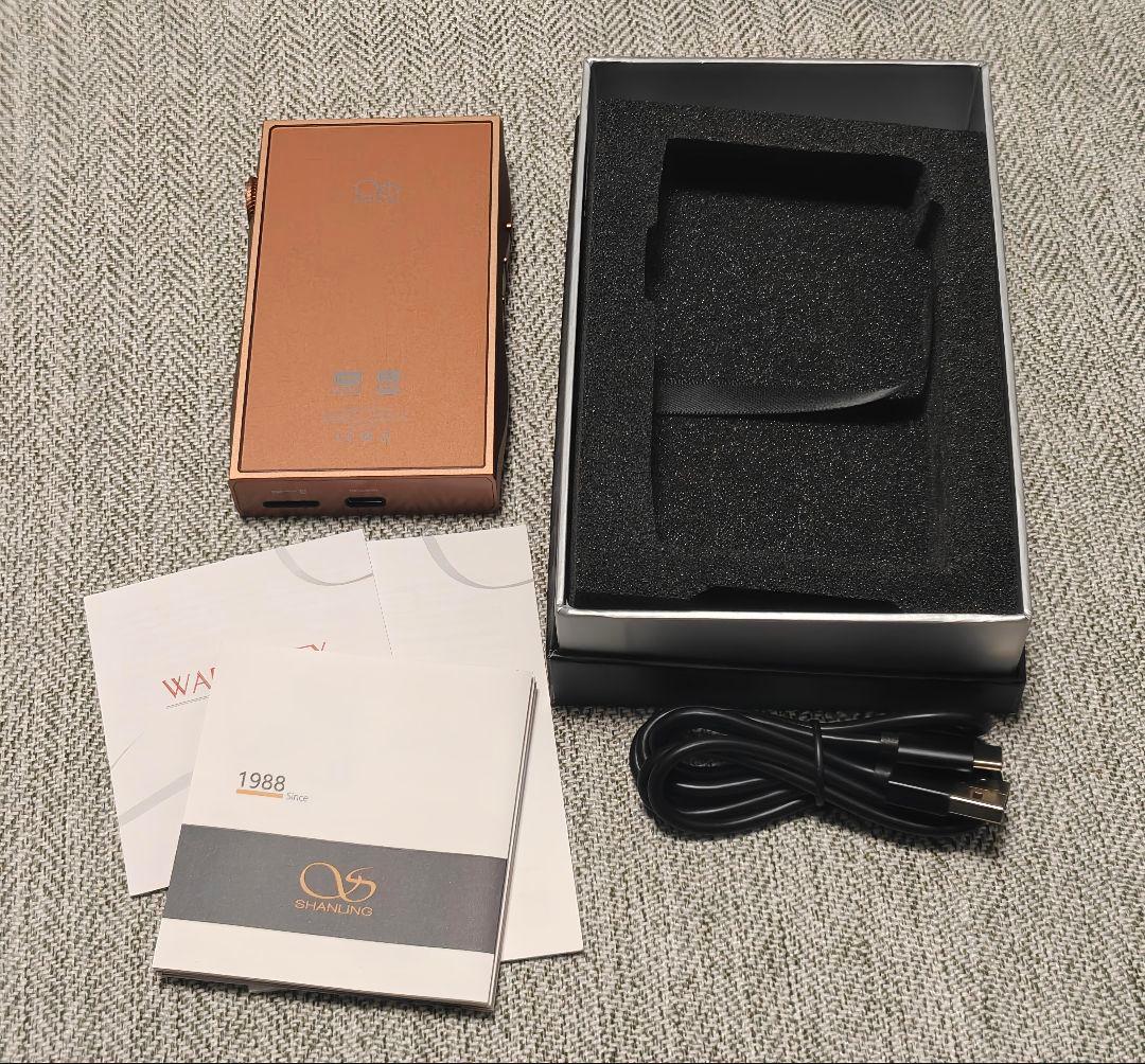 極美品 Shanling M3 Plusモカ TPUケース+レザーケース付き - メルカリ