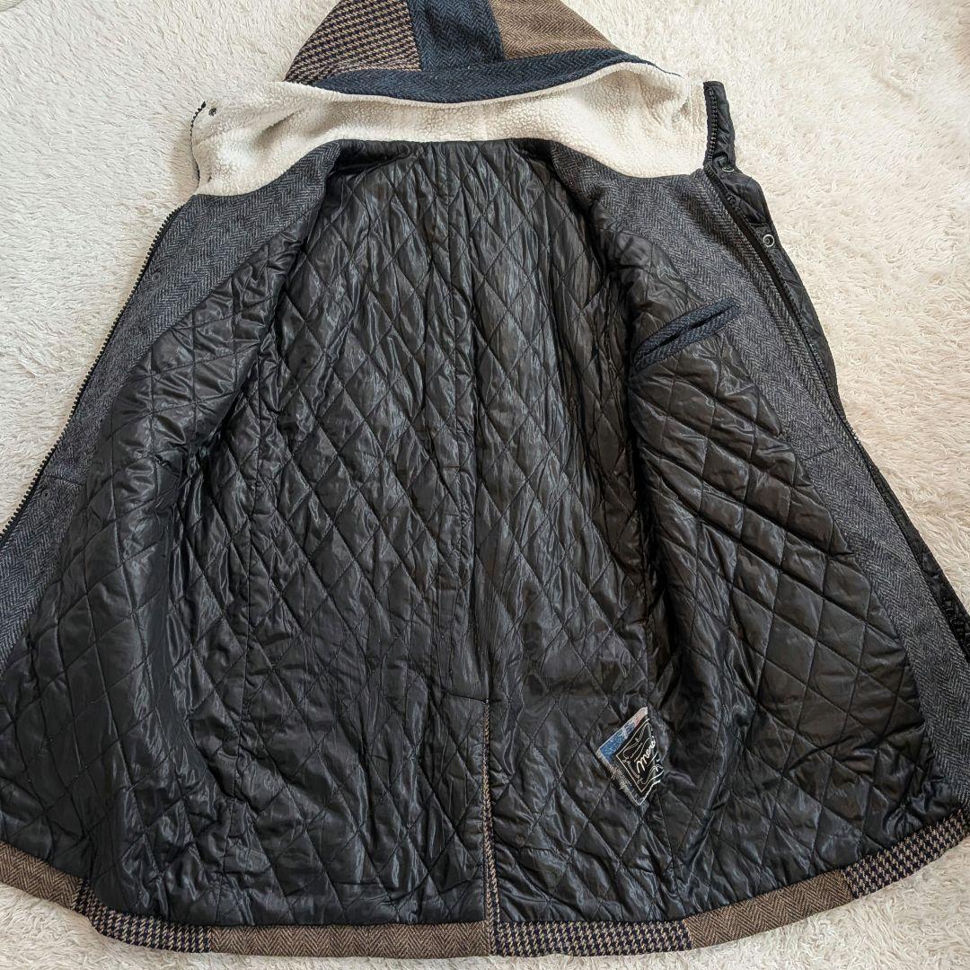 MARCHE HARRI S TWEED bq marche ダブルファスナー