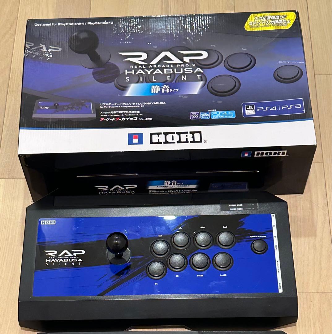 アケコン RAP.V HAYABUSA サイレント 株式会社 HORI | リアルアーケードPro.V サイレントHAYABUSA for