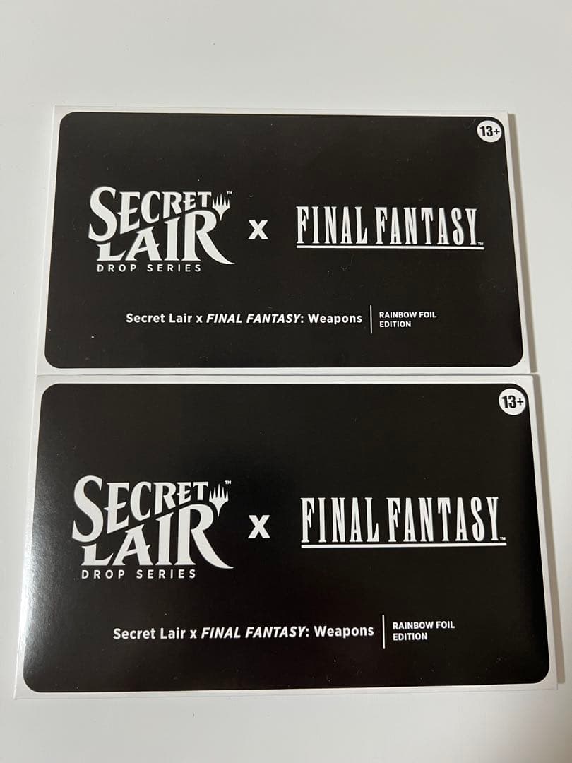 英 FOIL Secret Lair FINAL FANTASY Weapons Secret Lair x FINAL FANTASY: Weapons EN Foil Edition | Secret Lair