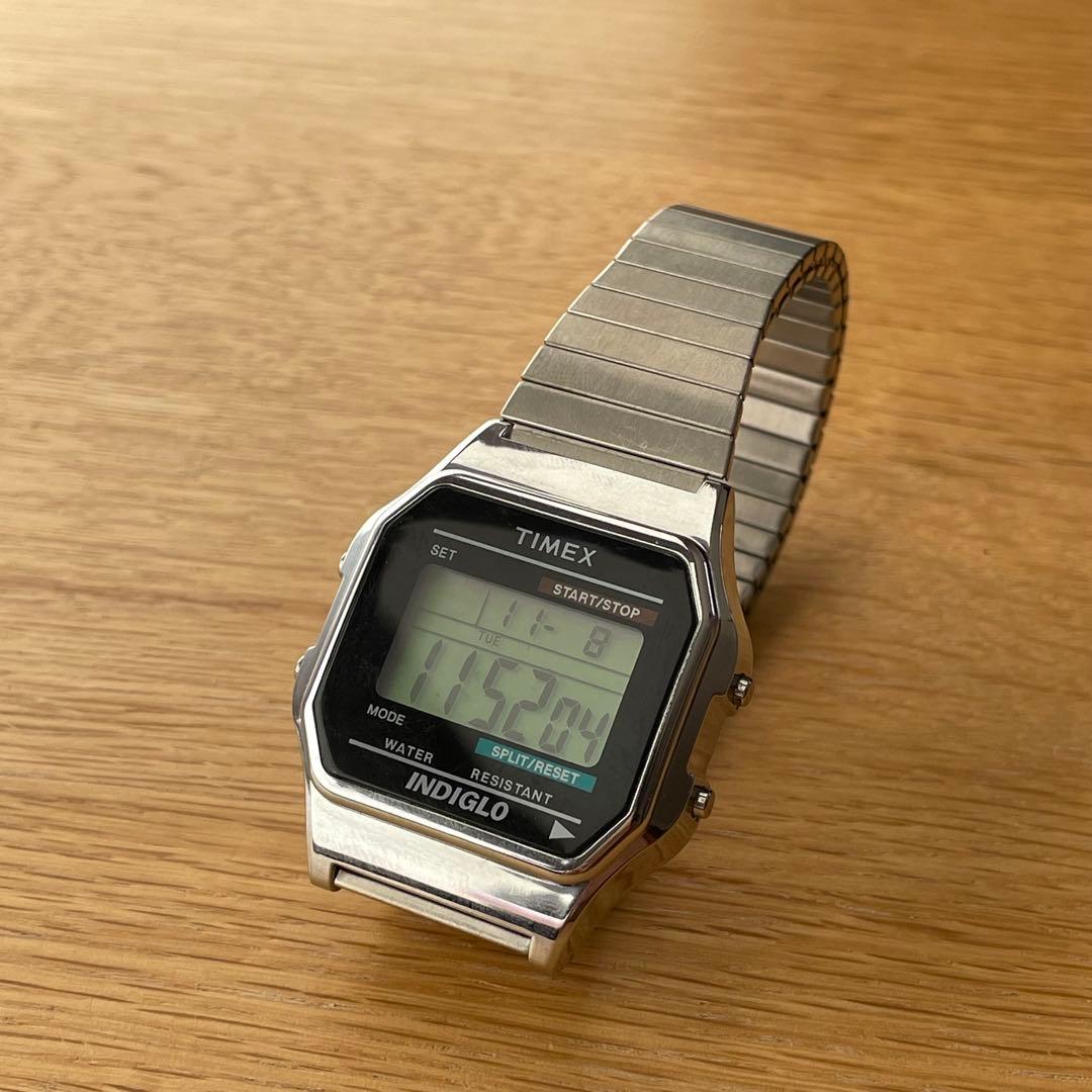 【美品】値下げ中即納 timex シルバー 腕時計 supremeベースモデル 楽天市場】即納 TIMEX タイメックス 腕時計 クラシックデジタル