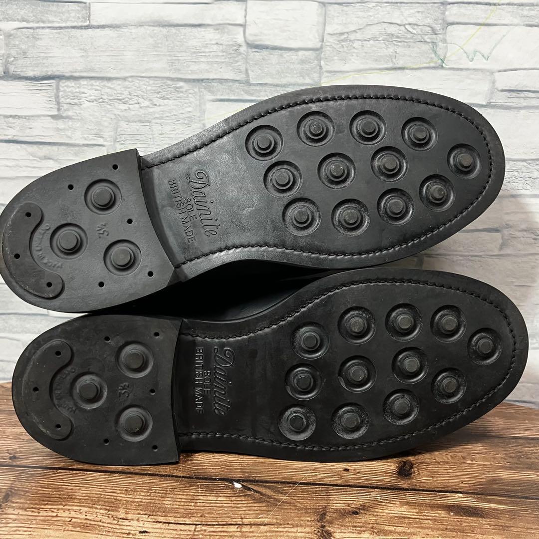 【27.0cm】HARROGATE チロリアン ワラビー 外羽根 Uチップ