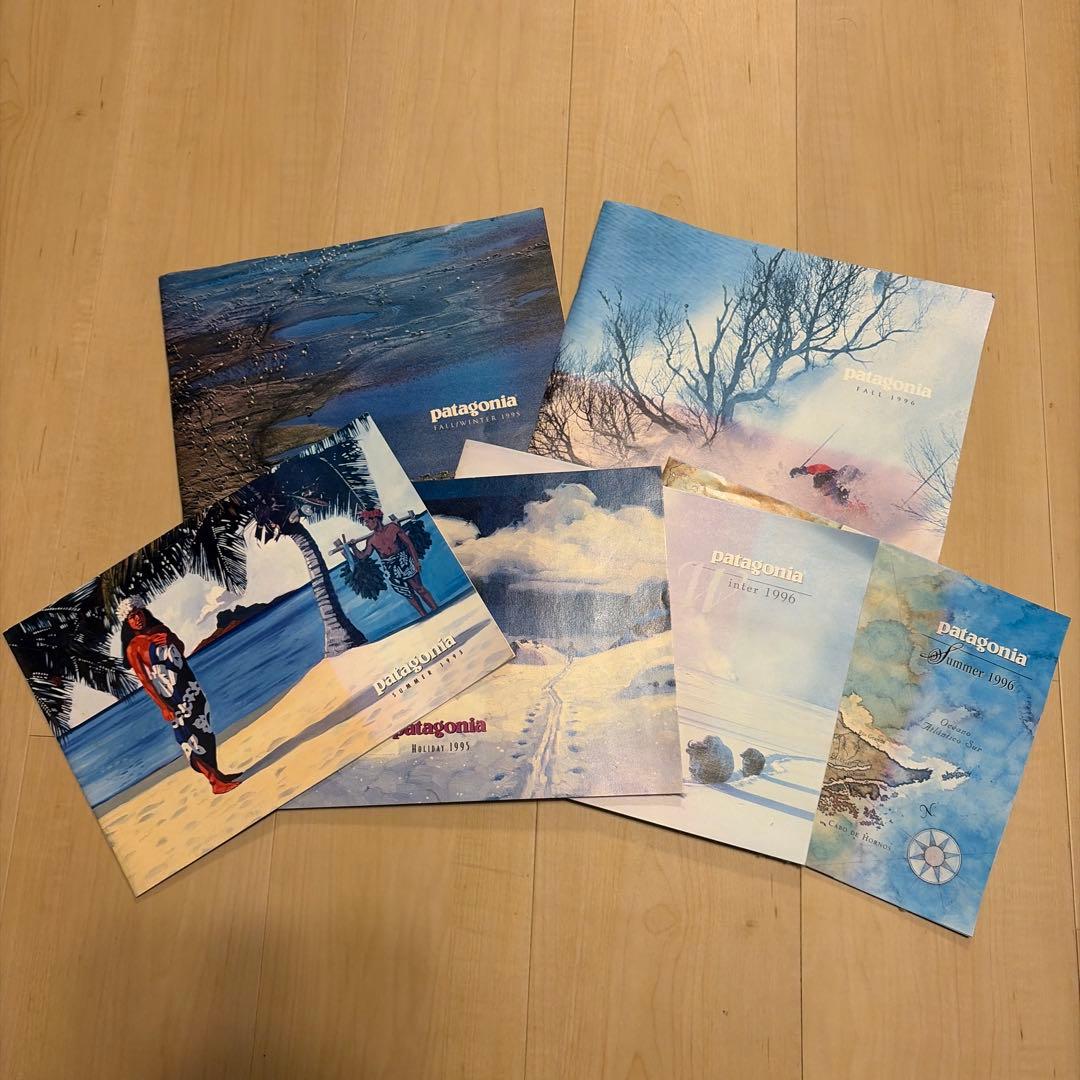 カ*ん様 Patagonia 1995 1996 カタログ　6冊セット　英語・日 Patagonia 1995 1996 カタログ 6冊セット 英語・日本語版