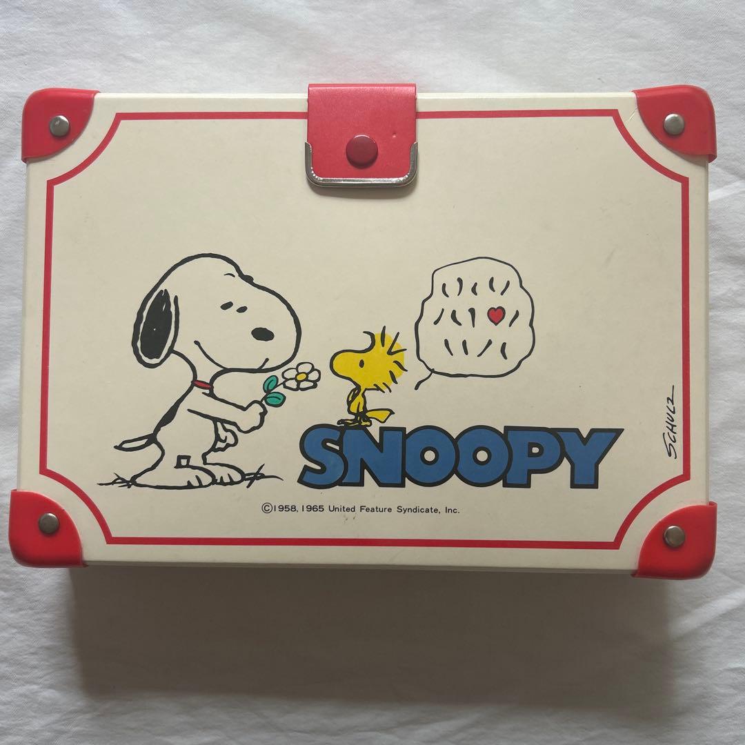 昭和レトロ】スヌーピー お道具箱 70〜80年代 サンリオ ホールマーク