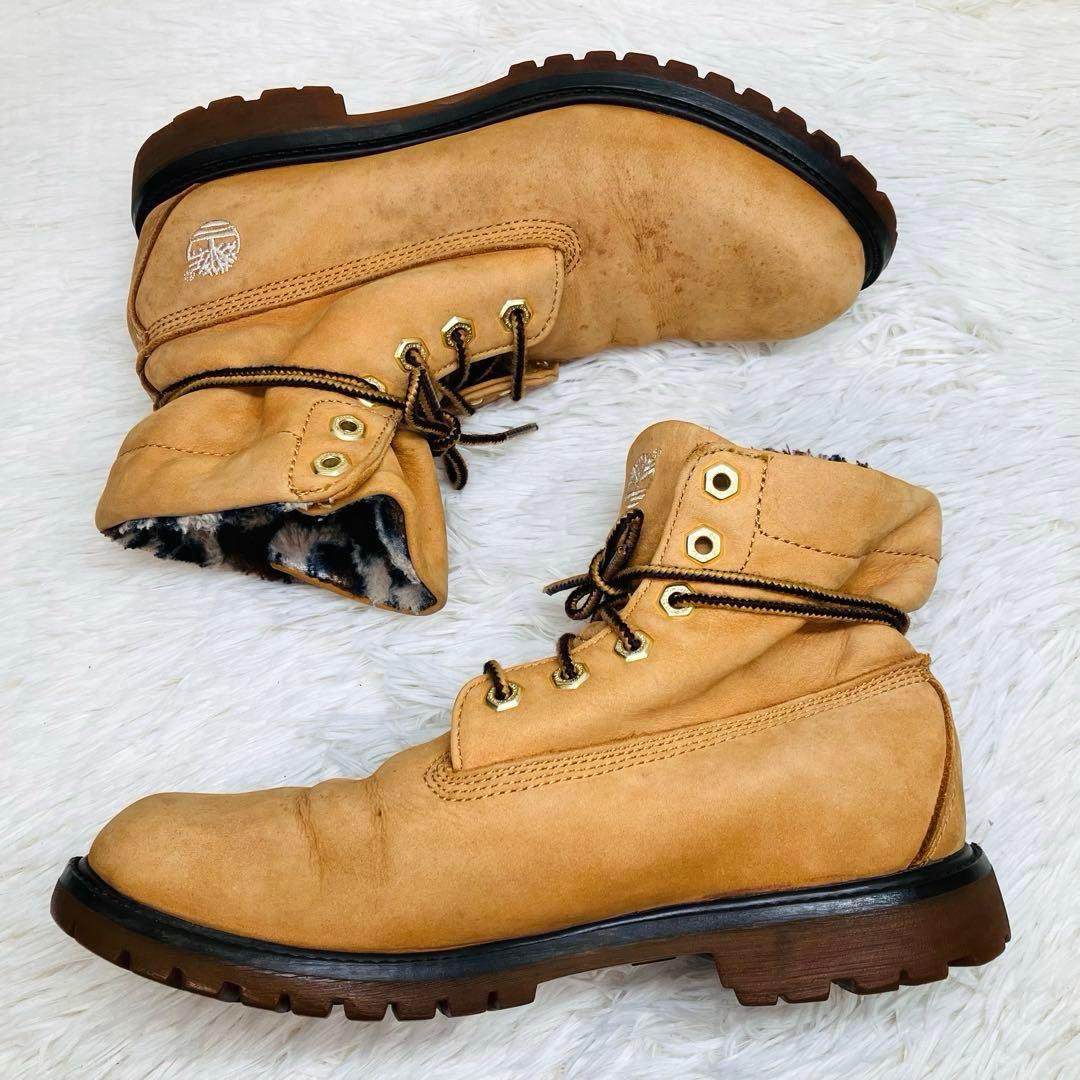限定モデル】ティンバーランド7.5WROLL TOP BOOTSレオパ－ド柄 - メルカリ