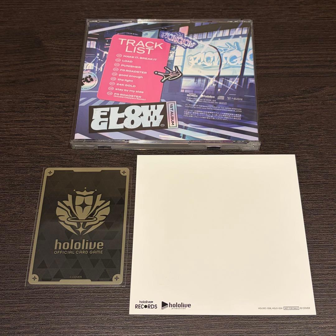 輪堂千速 直筆サイン FLOW GLOW 1st album EC数量限定盤 - メルカリ