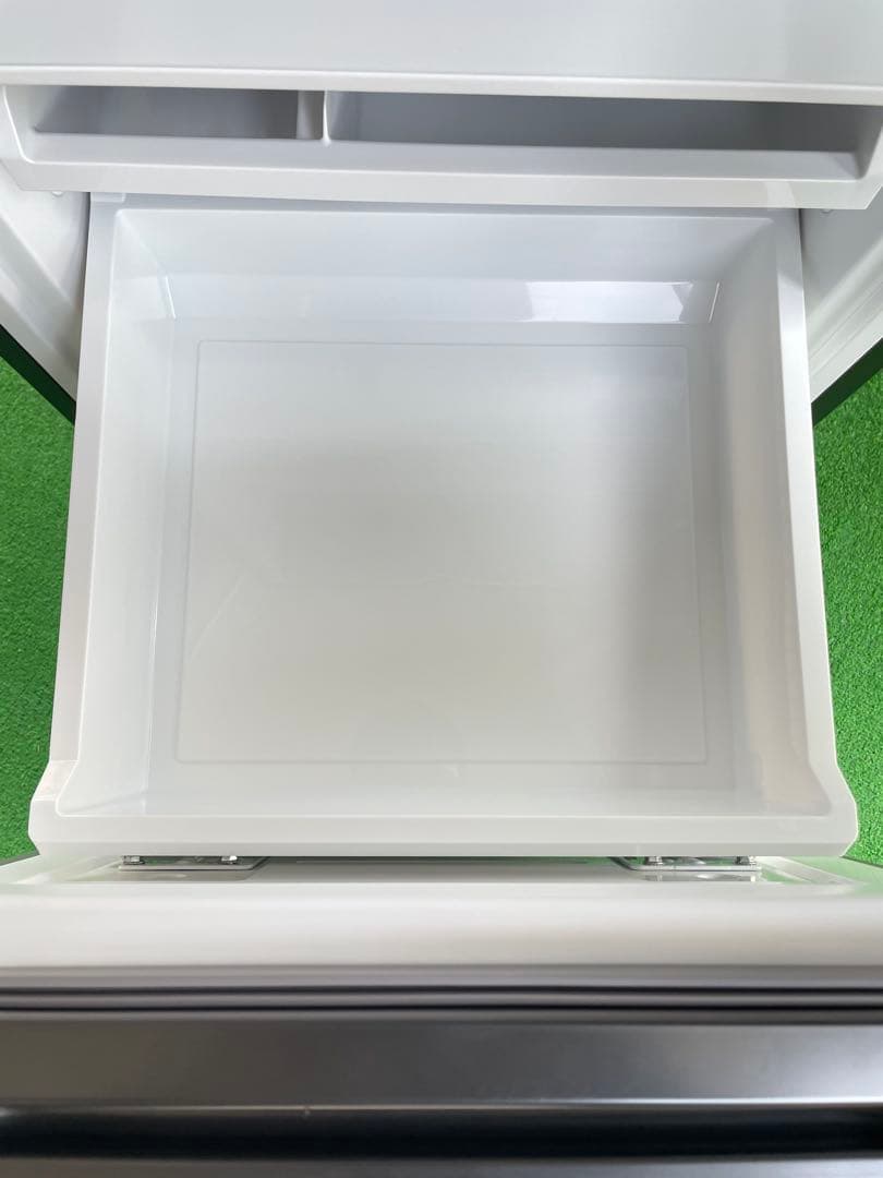 760極美品✨ アクア おしゃれダークシルバー 2ドア冷蔵庫 三段大容量