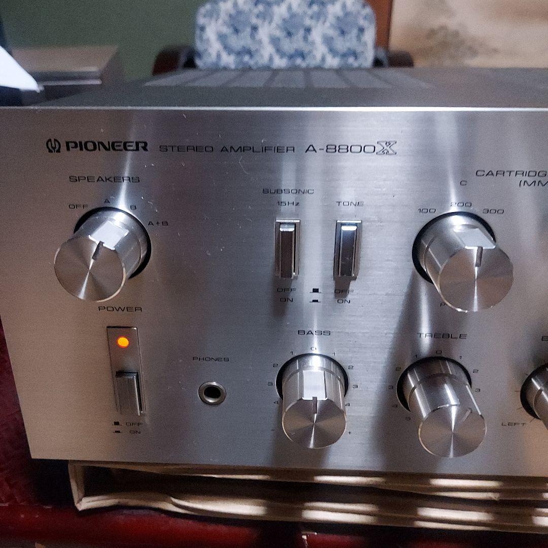 パイオニアステレオアンプA-8800X - メルカリ