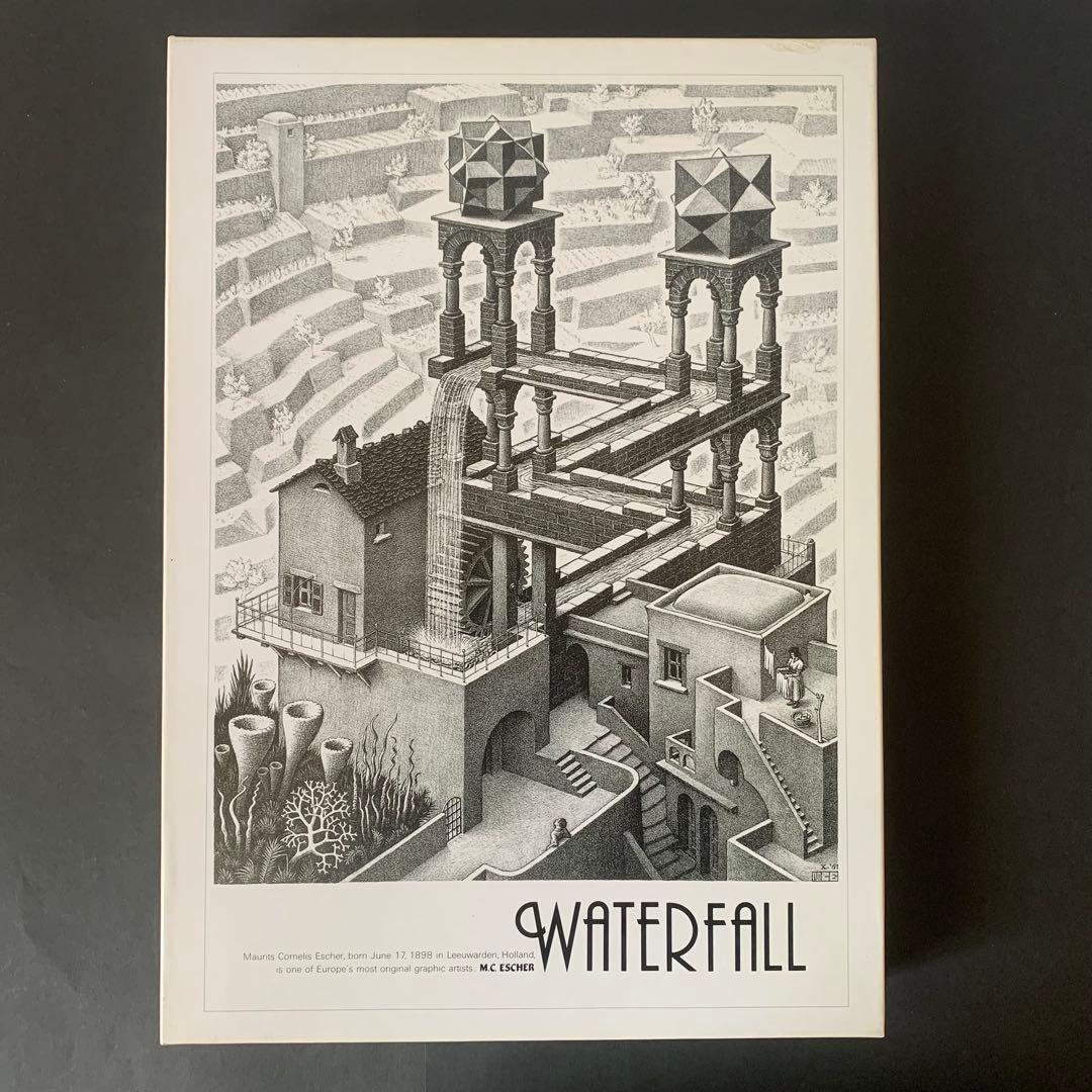 ジグソーパズル M.C.エッシャー 滝 1000ピース - メルカリ