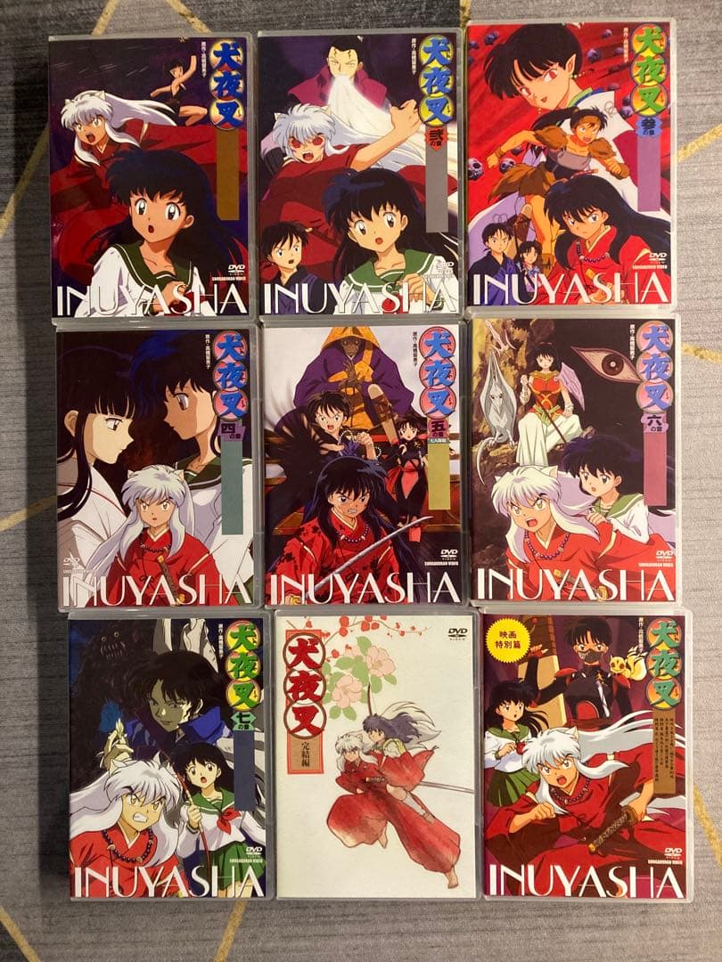DVD 68枚 犬夜叉 TV全+劇場版+特別篇 セット - メルカリ