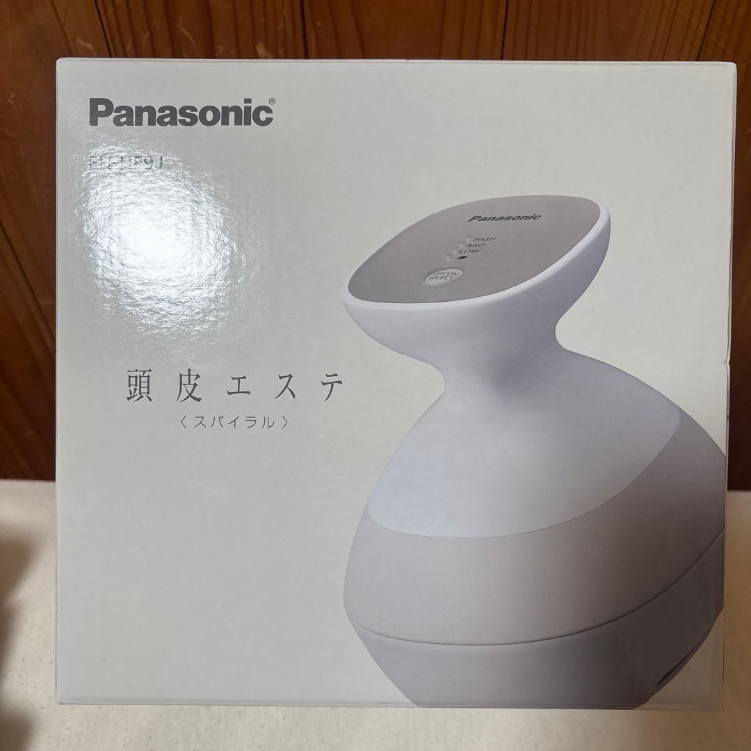 Panasonic 頭皮エステ EH-HE9J-S Panasonic（パナソニック） EH-HE9J-S 頭皮エステ スパイラル シルバー