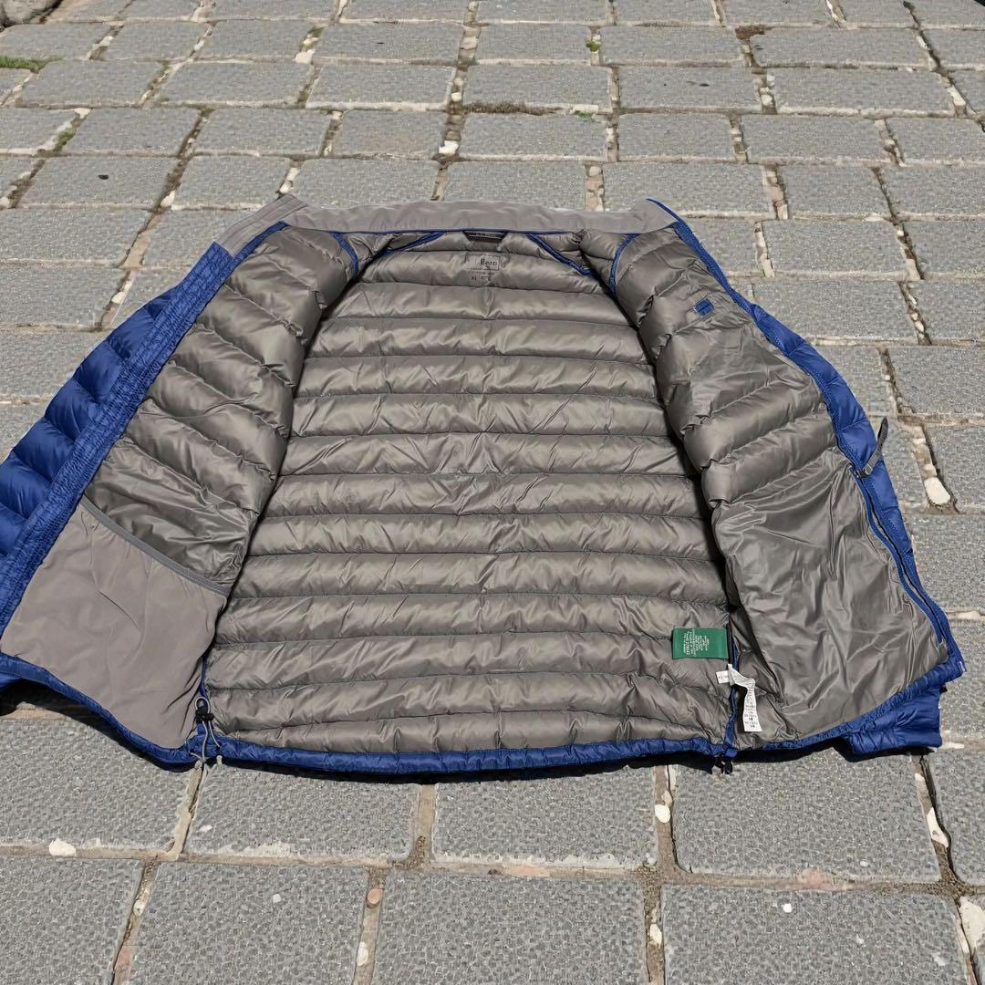 L.L.Bean ウルトラライト ダウンジャケット XL ネイビー 850FP