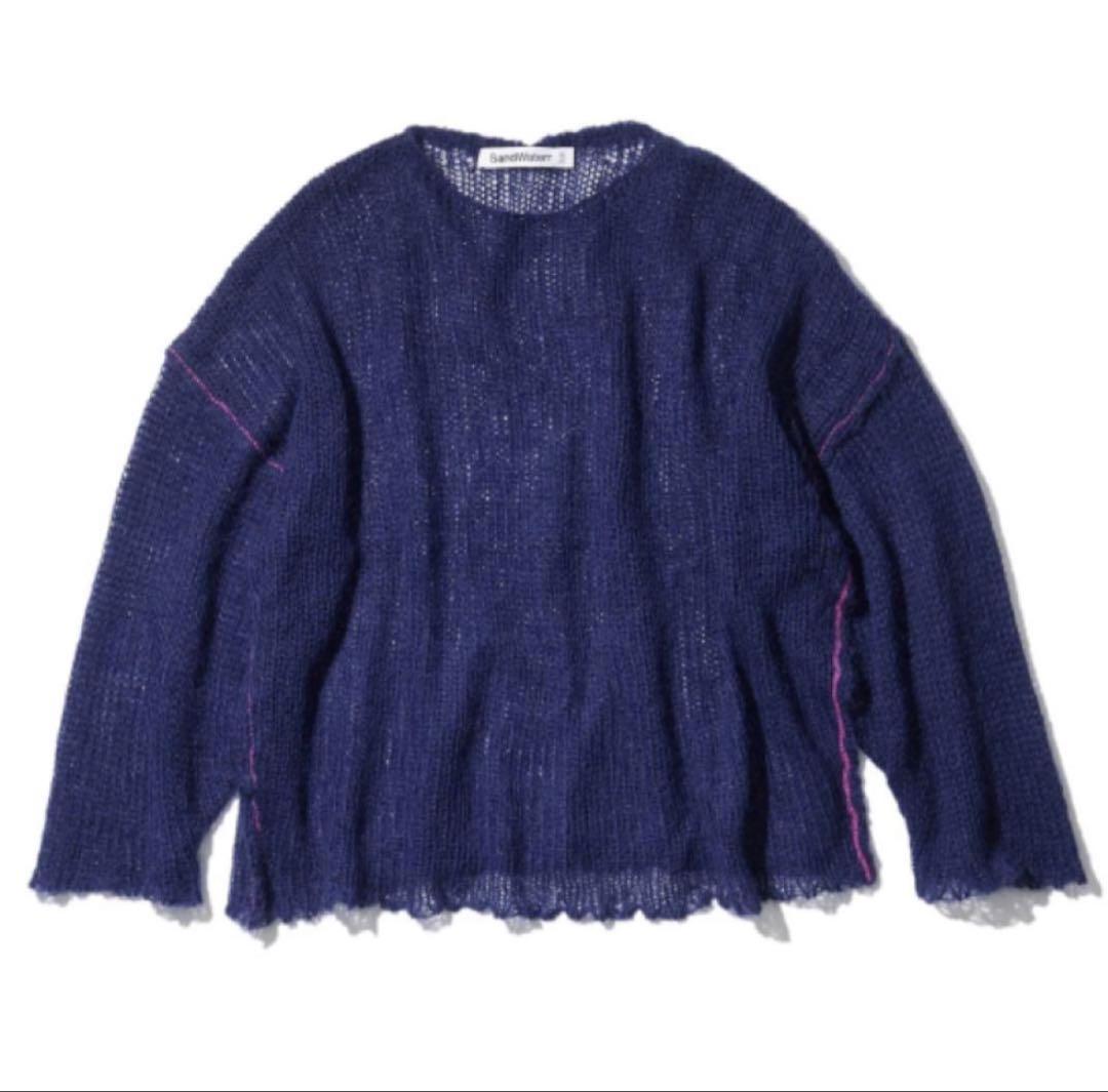 SandWaterr ボートネック　ニット　セーター　トップス　メンズ セーター ニット 「SandWaterr / サンドウォーター」RESEARCHED BOAT