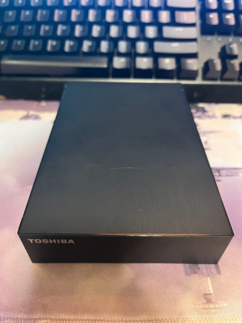 TOSHIBA 外付けハードディスク 4tb HD-TD4AU3-B/N HD-TDA4U3-B 外付けHDD USB-A接続 TOSHIBA Canvio Desktop(テレビ