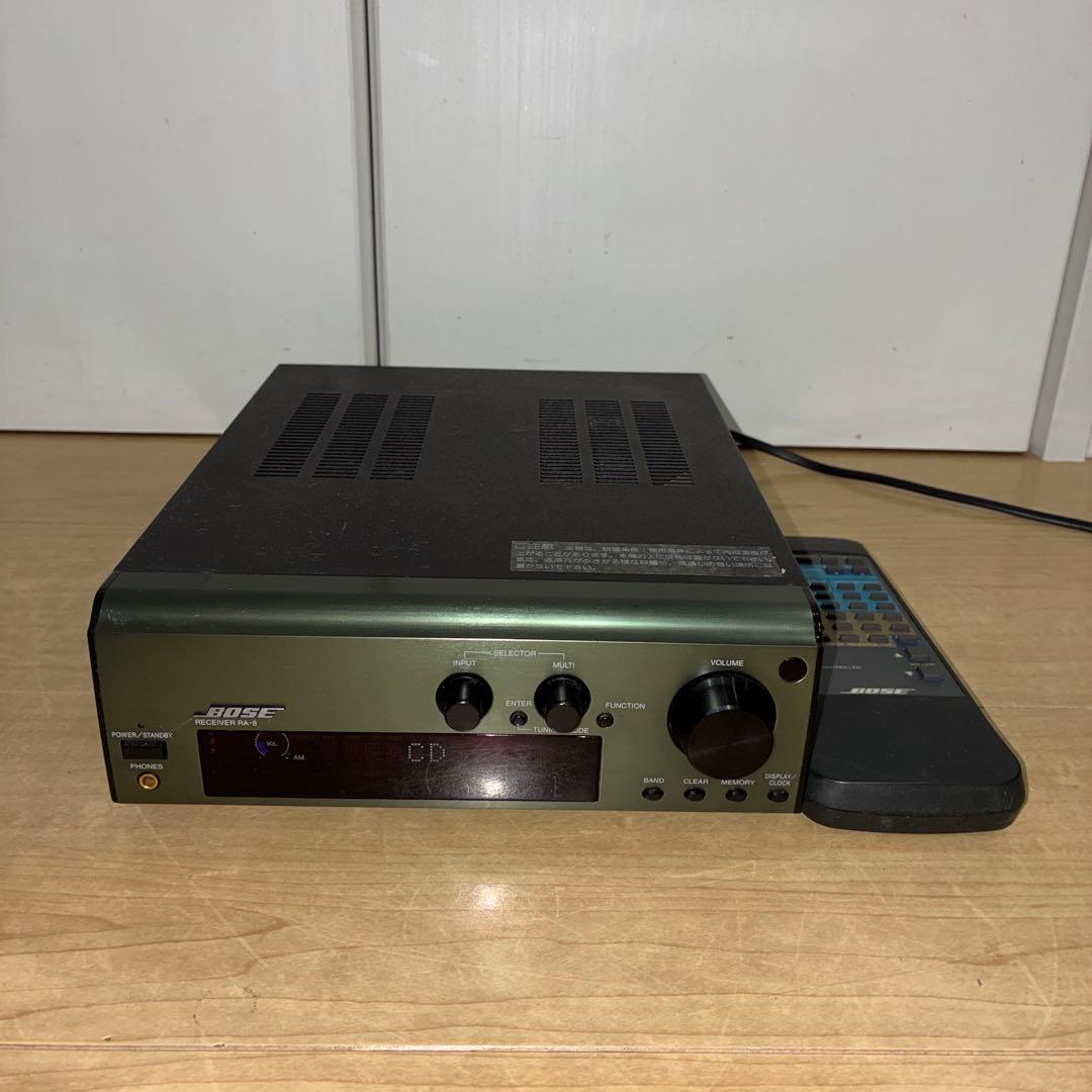 BOSE RA-8 プリメインアンプ　リモコン付き　いい音です Amazon.co.jp: Bose RA-8 アメリカンサウンドシステム ステレオ