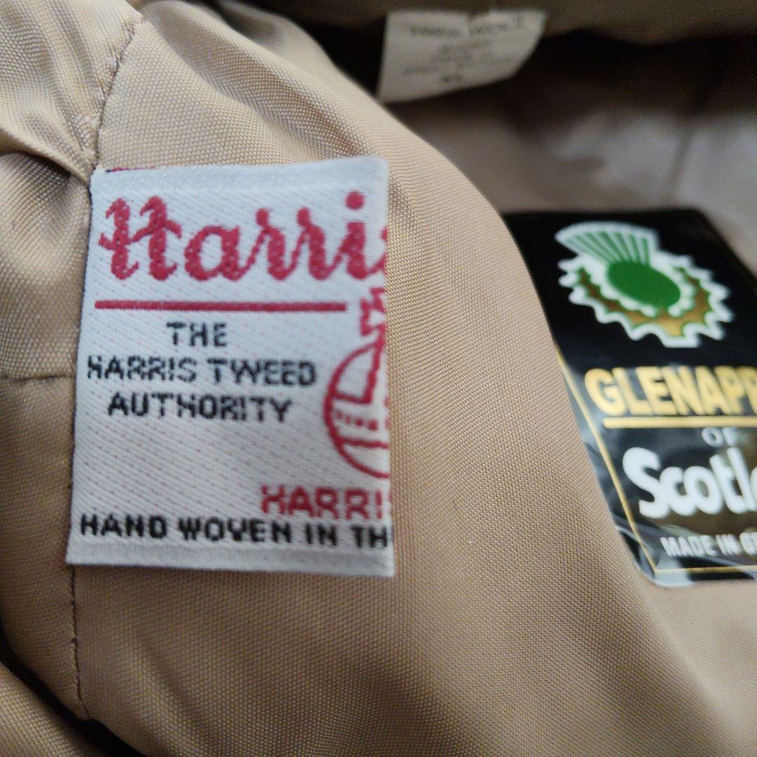 新品 GLENAPPIN ハリスツイードパッチワーク ベイカーボーイ