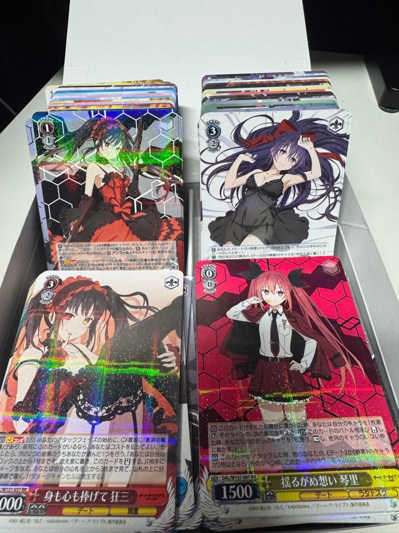 ミ*中様 ヴァイスシュヴァルツ　デートアライブ Vol.3　RR以下　4コンセッ ブースターパック デート・ア・ライブ Vol.3 ｜ ヴァイスシュヴァルツ