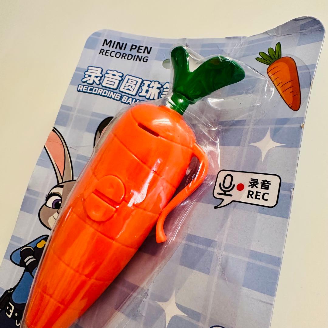 新品】ズートピア にんじんペン ジュディ 録音機能付き - メルカリ